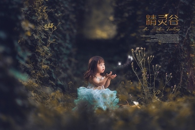 光影下的童话乐园 简欧风儿童外景摄影艺术